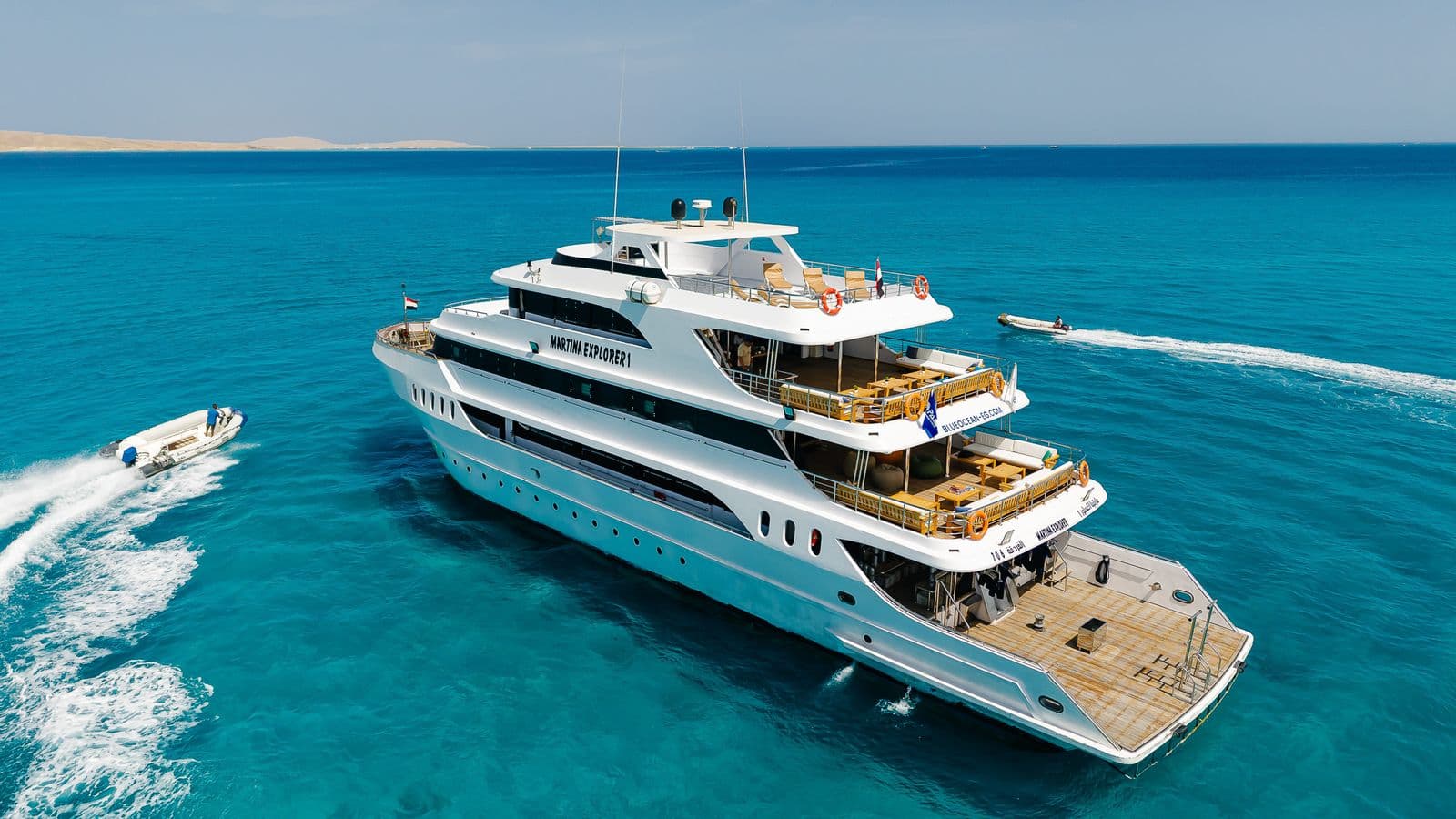 Martina Explorer 1 liveaboard sailing the Red Sea